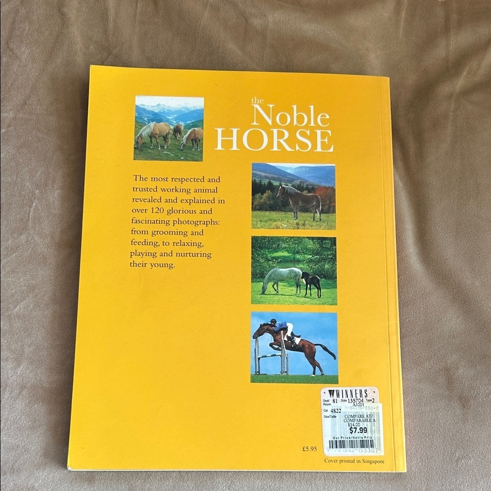 The Noble Horse Book by Angela Rixon - Picture 2 of 3